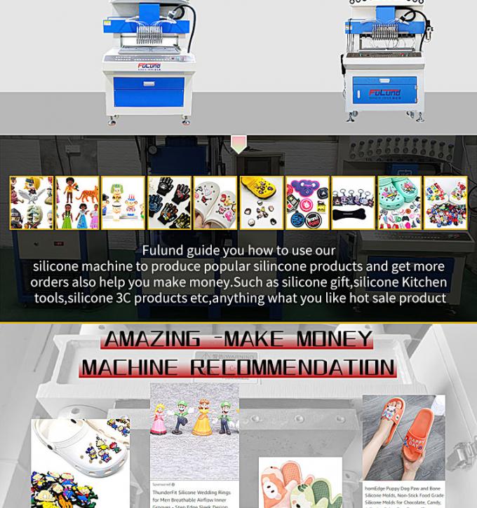 máquina da marca registrada do silicone